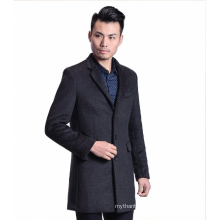 Turn-down Collar Collar and Long Clothing Length men trench coat